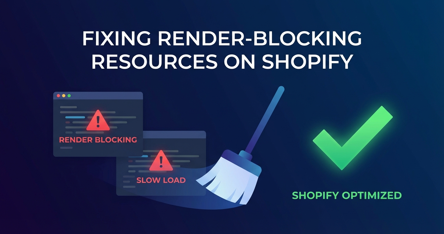 How to fix render-blocking resources on Shopify