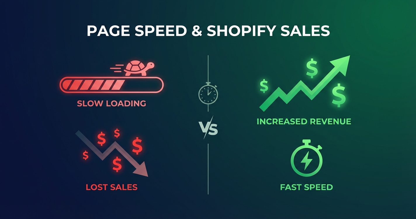 Page speed impact on Shopify sales and conversions